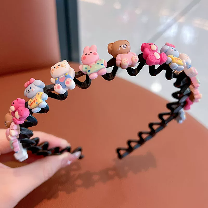Ободок (Sanrio) детский мультяшный нескользящий аксессуар для волос, лёгкий, варианты персонажей