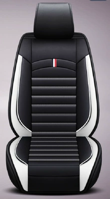 Seat cushion, seat cover: Car Seat Covers, Full Leather - cool-white-front-row