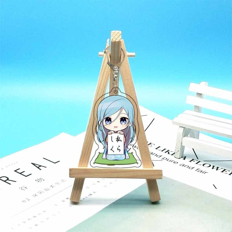 世界计划多彩色舞台ProjectSekai25时白葱朝初音亚克力钥匙扣挂件|undefined