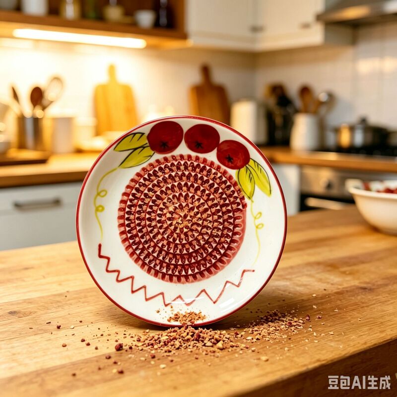 5inch Ceramic Grinder for Home Use, Ginger Paste Grinder, Trendy Kitchen Garlic Paste Tool, Grinding Disc, Exclusively for Cross-Border Sales