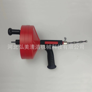 Factory Direct Sales Pipe Dredge Electric Hand-Cranked Steel Wire Bathroom Sewer Toilet Toilet Dredge