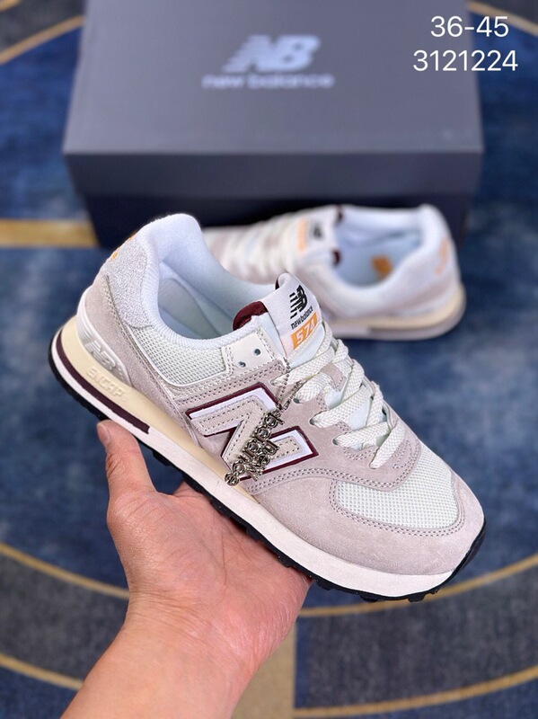 純原の新型NB574運動靴夏の通気性男女ランニングシューズ石島カップルカジュアル連名板靴|undefined