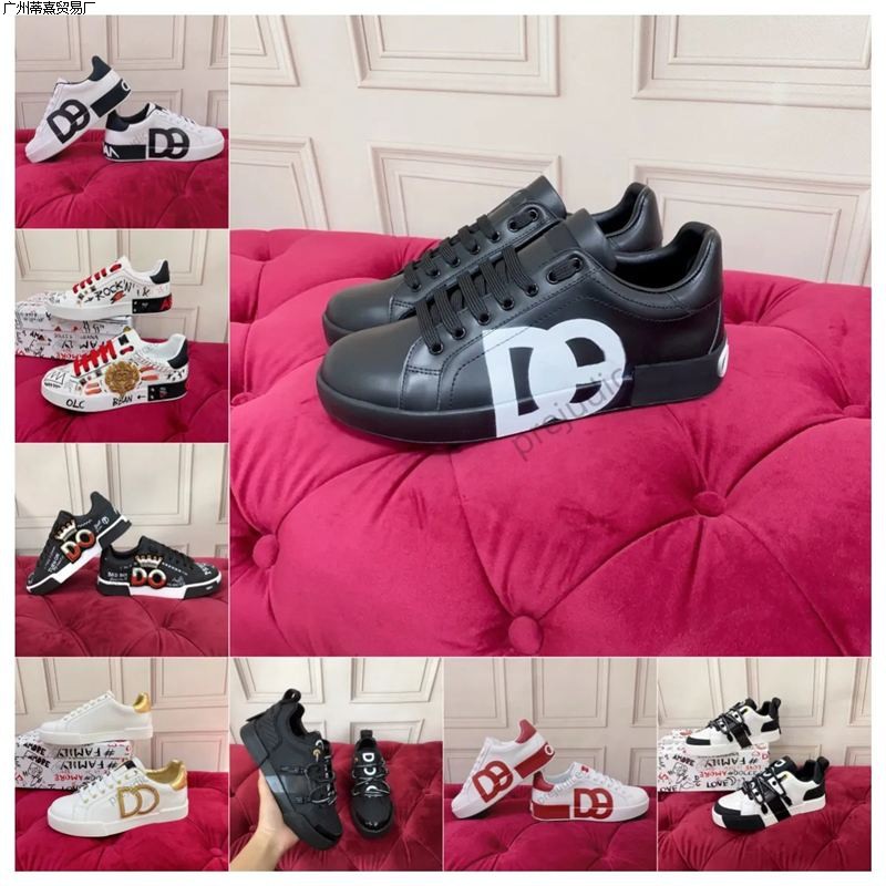 In-Stock 2026 Women's Fashion White Sneakers D New Versatile Lace-Up Low-Top Breathable Casual Shoes Round-Toe Sneakers