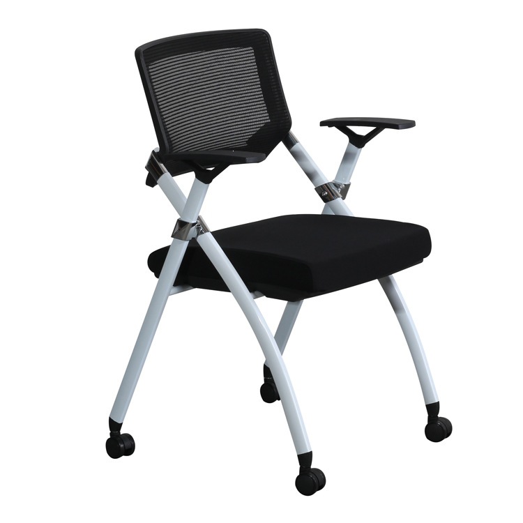 silla, silla con tablero de escritura, silla de escritura, silla plegable de tela de malla, silla ergonómica comercial, silla de oficina, silla sedentaria