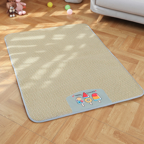 Dog Bed Summer Cool Mat Ice Pad Cat Pet Supplies Dog Pet Super Large Wicker Mat Wholesale Breathable Dog Cool Pad 