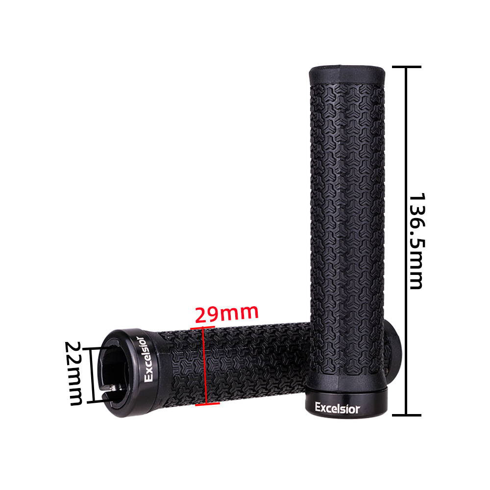 Cubierta de manija de bicicleta ZTTO, cubierta de manija de silicona para bicicleta de montaña, bicicleta plegable, cómoda absorción de impactos, cubierta de manija de coche antideslizante universal