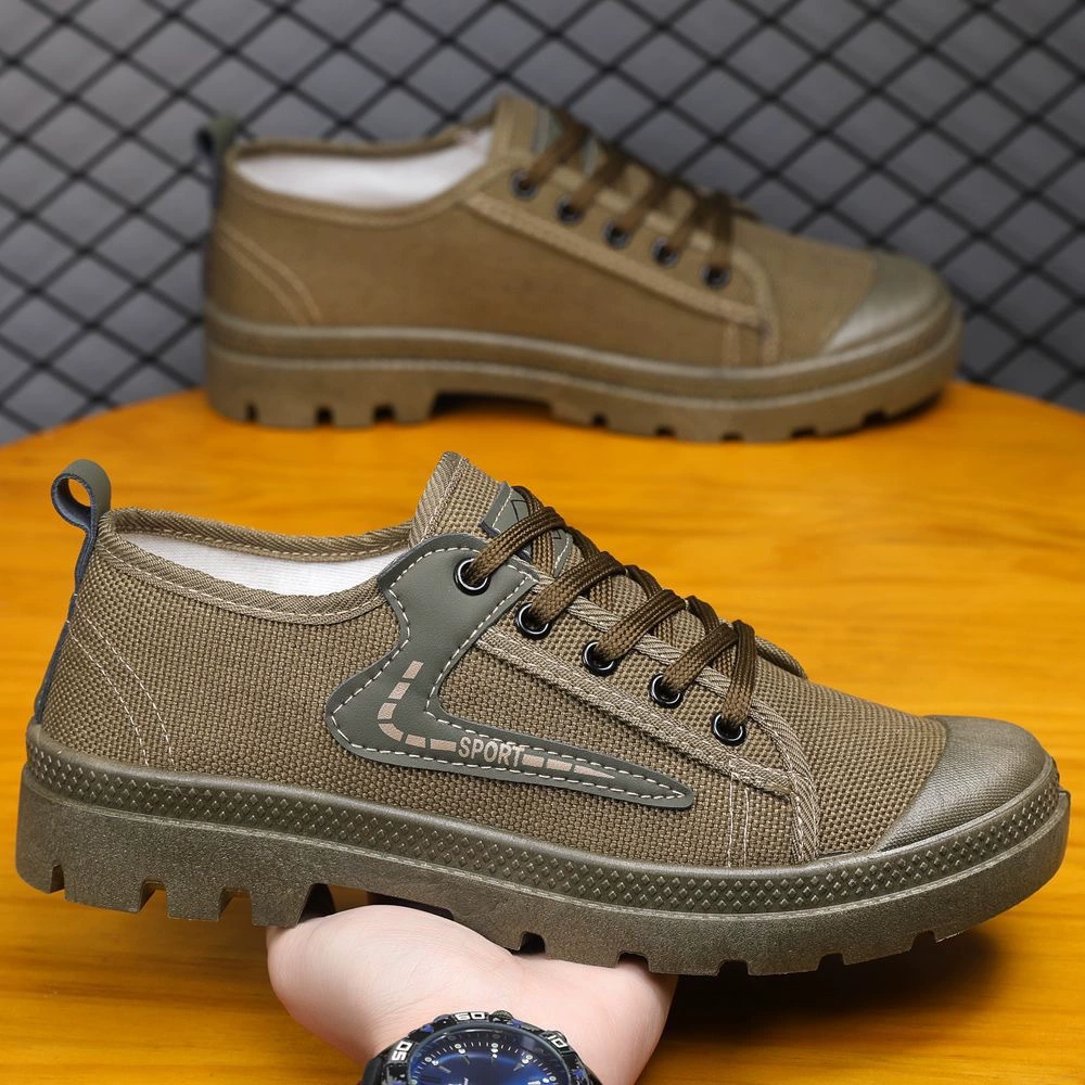 [2025 обувь по охране труда] Новые износостойкие, нескользящие, легкие туфли Martin для строительных площадок, устойчивая к пятнам и запахам рабочая обувь для доставки.