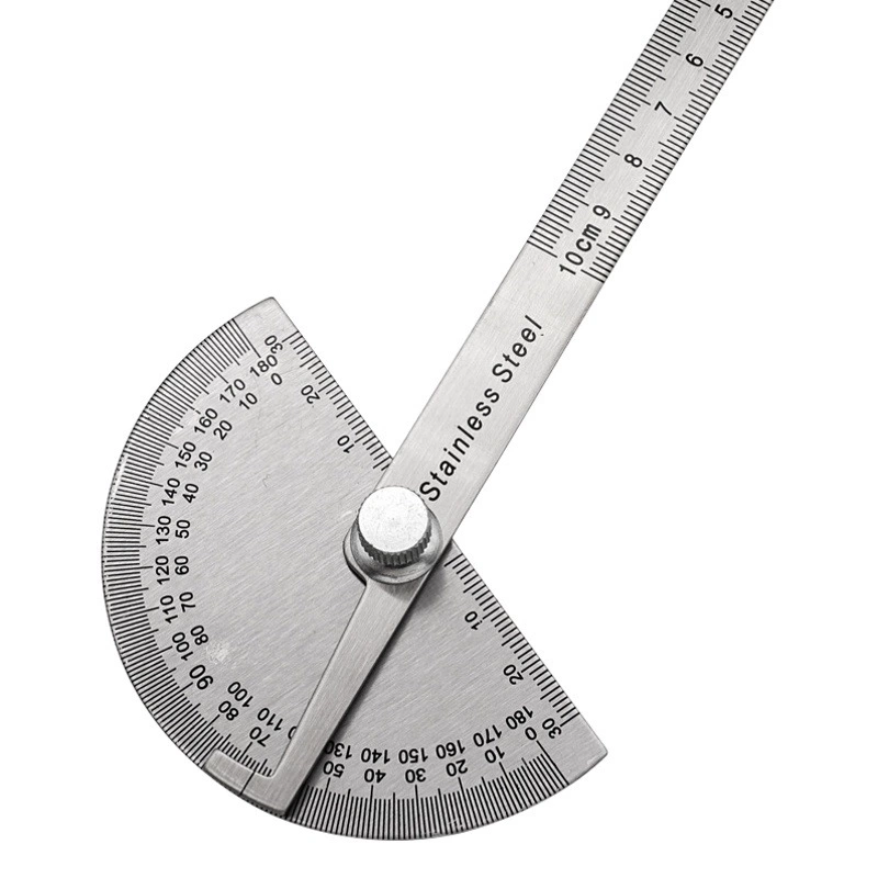 Новый угловой датчик с одной рукой, угловой датчик из нержавеющей стали, регулируемый полукруглый делительный датчик, угловой датчик