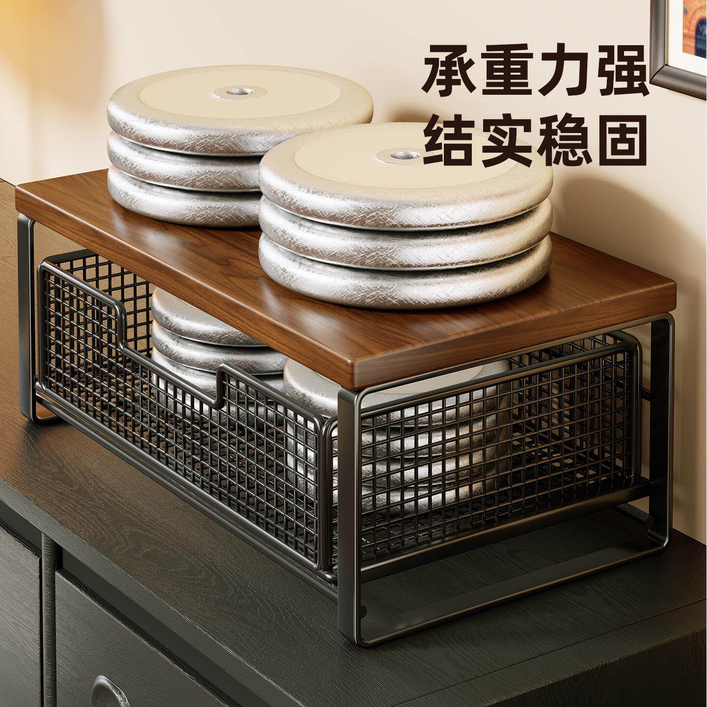 Organizador de Tazas y Té de Mesa para Oficina y Sala de Té