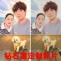 人物风景定制外贸画