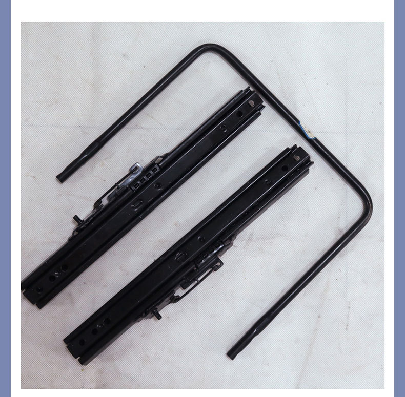 Wholesale of modified seat slides for RVs and commercial vehicles, car seat modification slide rails with handle locks