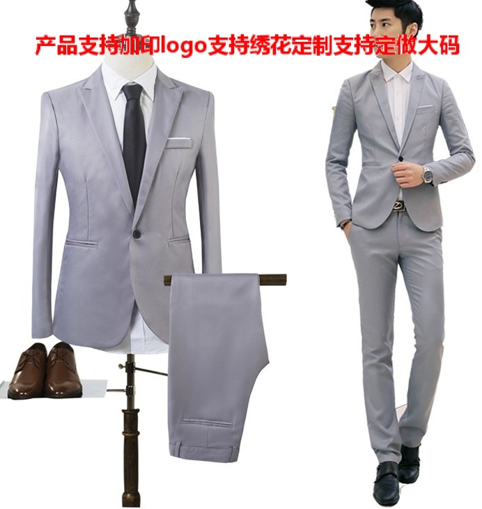 2021 foreign trade new men's casual suit...