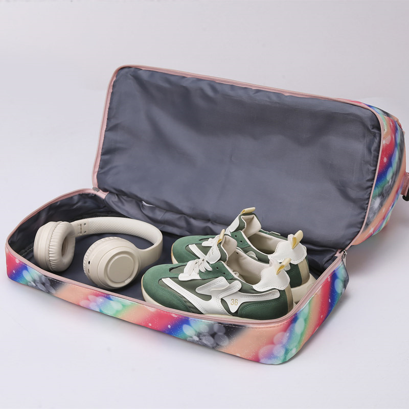 2024 nuevo estilo de moda bolsa de viaje de separación seca y húmeda de gran capacidad bolsa de fitness de almacenamiento de expansión bolsa de yoga deportiva