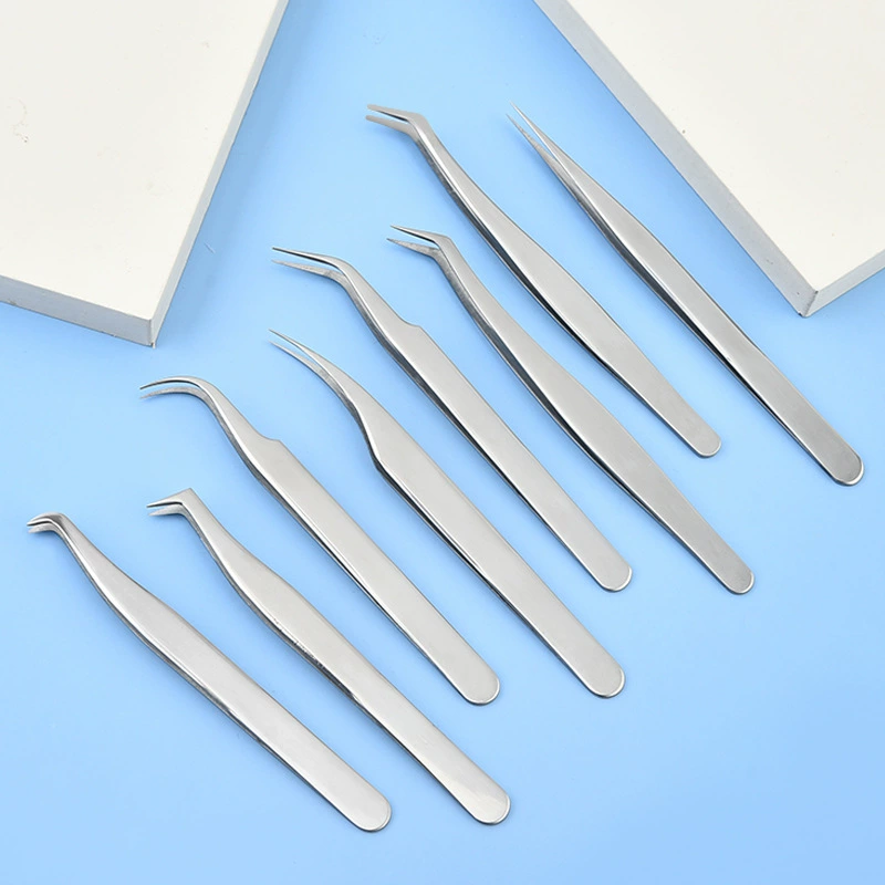 Пинцет для накладных ресниц, пинцет для прививки, щипцы для завивки ресниц, пинцет для ресниц, высокоточный пинцет для прививки ресниц, зажимы для бровей