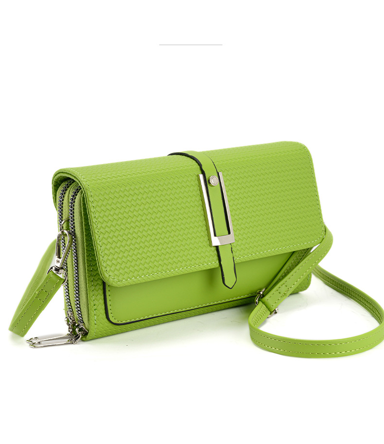 247g Weight Polyester Lining Material Flip Cover Closure Type Single Shoulder Strap Strap Type Women's Small Pu Leather Solid Color Streetwear Flip Cover Shoulder Bag
