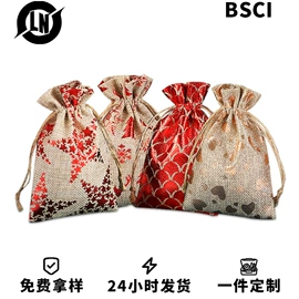 首饰包装;麻布袋;圣诞装饰品
