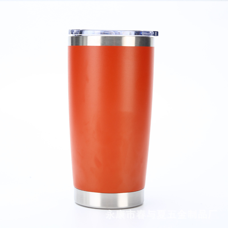 Amazon se especializa en vasos para automóvil de 20 oz, acero inoxidable 304 con aislamiento de doble capa para retención de calor y frío, práctico vaso para hielo con soporte para automóvil, ideal para regalo.