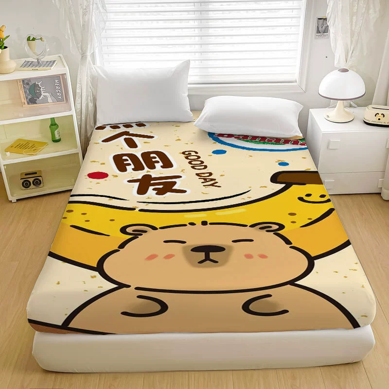 Sheet, non-slip mattress, breathable bedspread for students