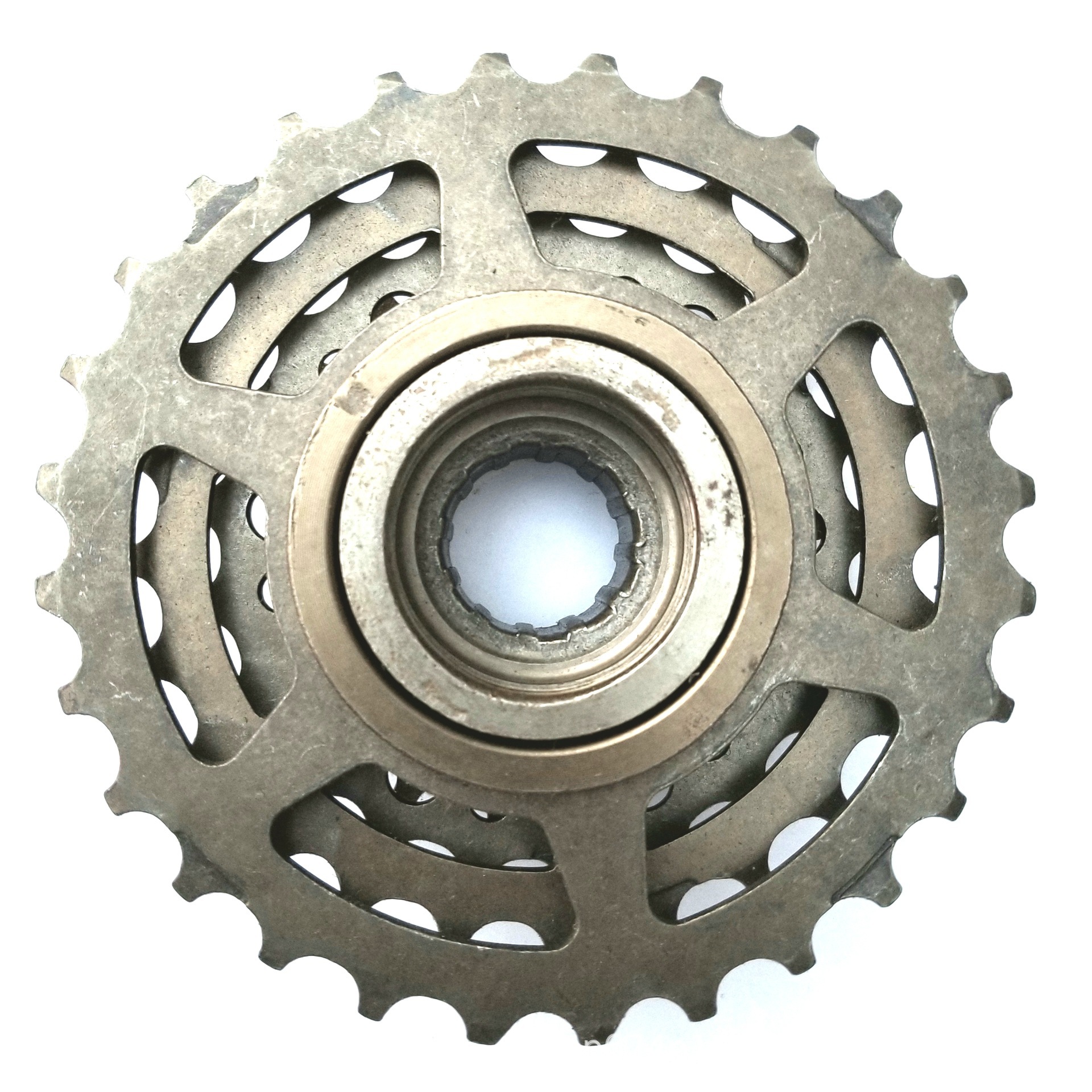 Volante/Blanco accesorios de conducción 6 piezas de Rotary Flying mountain bike accesorios 6 piezas de la rueda de la Torre volante de posicionamiento volante Yanjun