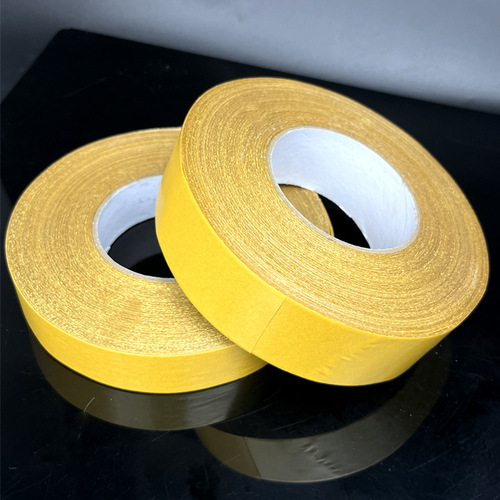 Thick Adhesive Mesh Double-Sided Tape Yellow fiberglass Double-sided Tape EVA Seal Tape Double-Sided Adhesive Backing
