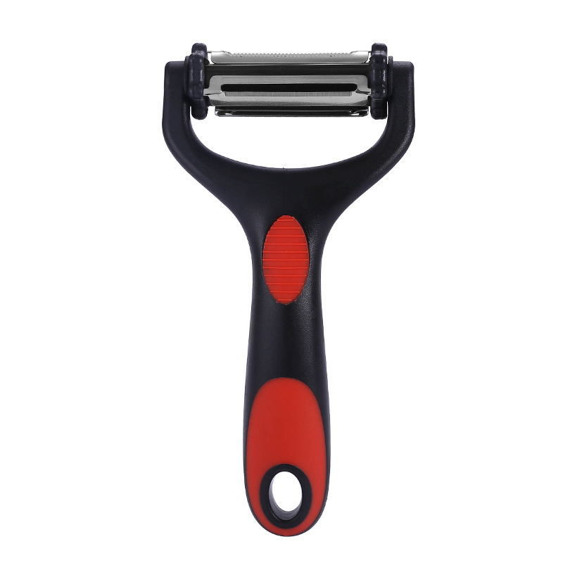 Pelador multifuncional de acero inoxidable cocina tres en uno cuchillo de raspado de melón cuchillo de raspado afilado doméstico cortador de raspado image 10