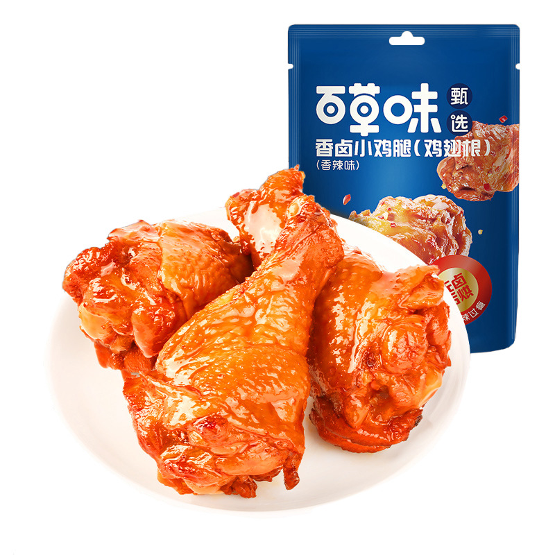 百草味香卤小鸡腿香辣味62克