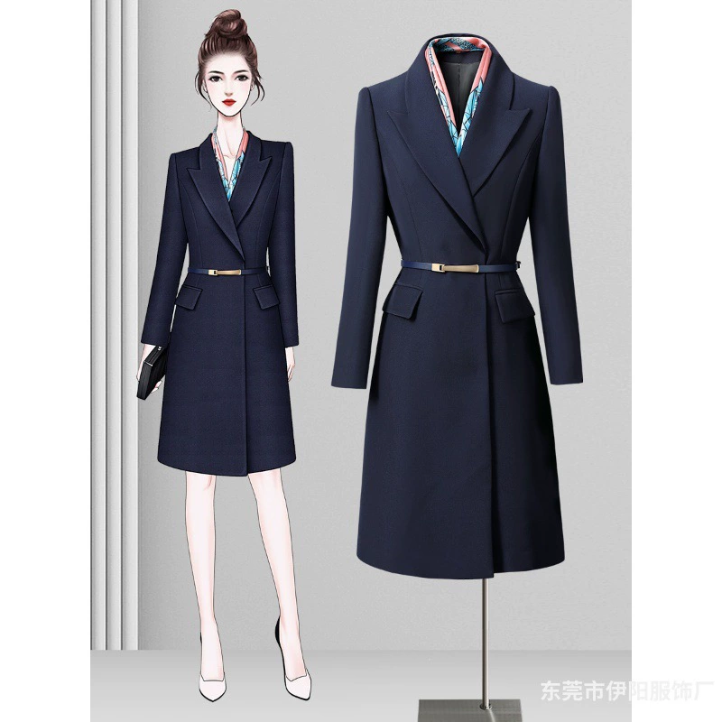 2024 новый костюм платье женская весна и осень пригородная Одежда высокого класса ювелирные изделия отель салон красоты комбинезоны