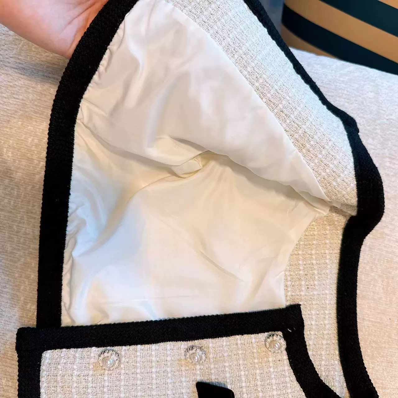 Осенний набор, куртка, плиссированная юбка, детская одежда, стиль Chanel