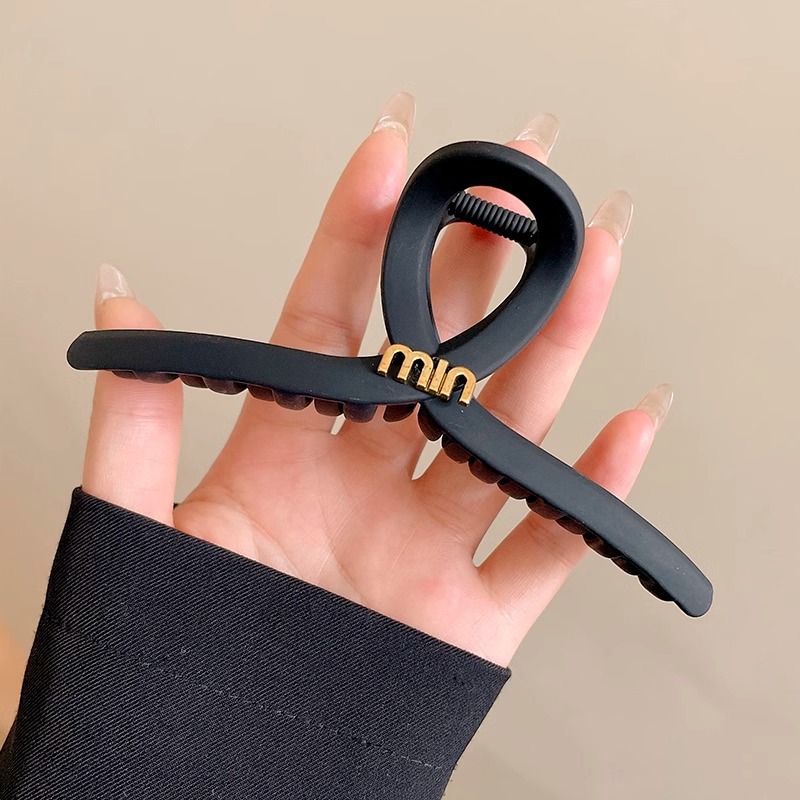 Horquilla de Maillard, pinza de agarre grande de acrílico, volumen de cabello femenino, pinza de tiburón de felpa de alta calidad, horquilla, accesorios para el cabello