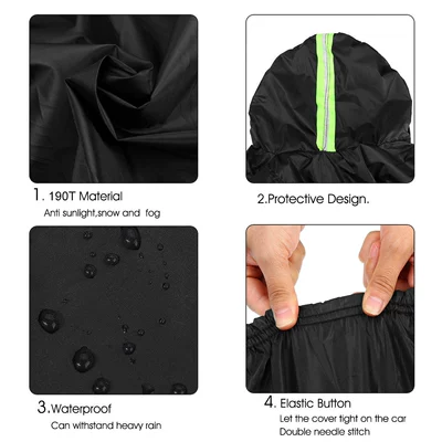 Car clothing, Cloth Waterproof Sun Protection Silver-Coated