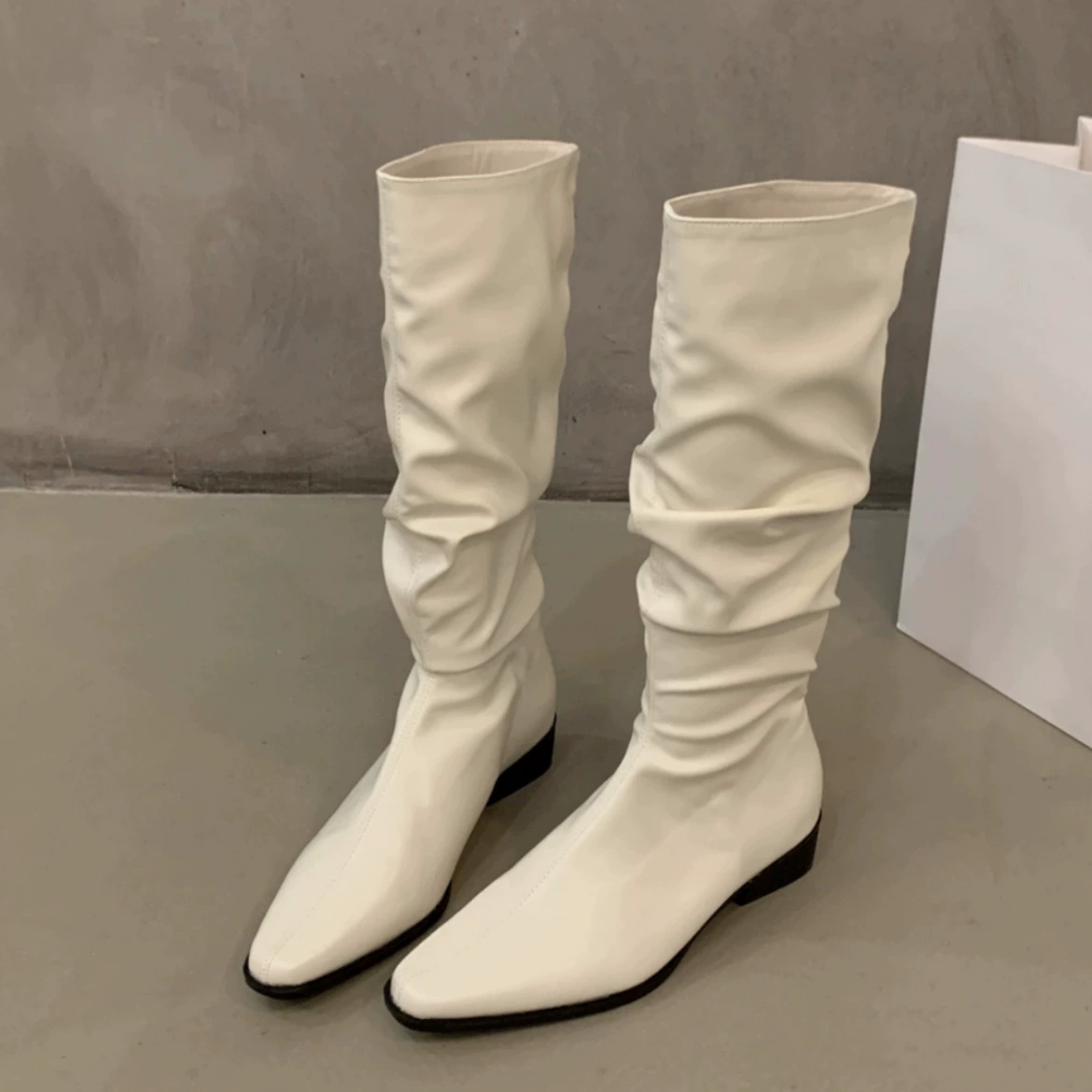 Universal high boots, autumn, Korean style