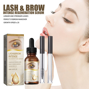 Eelhoe Hair Care Solution Gentle Styling Slim Long Curl Beautiful Nourishing Hair Moisturizing Eyebrow Care Solution