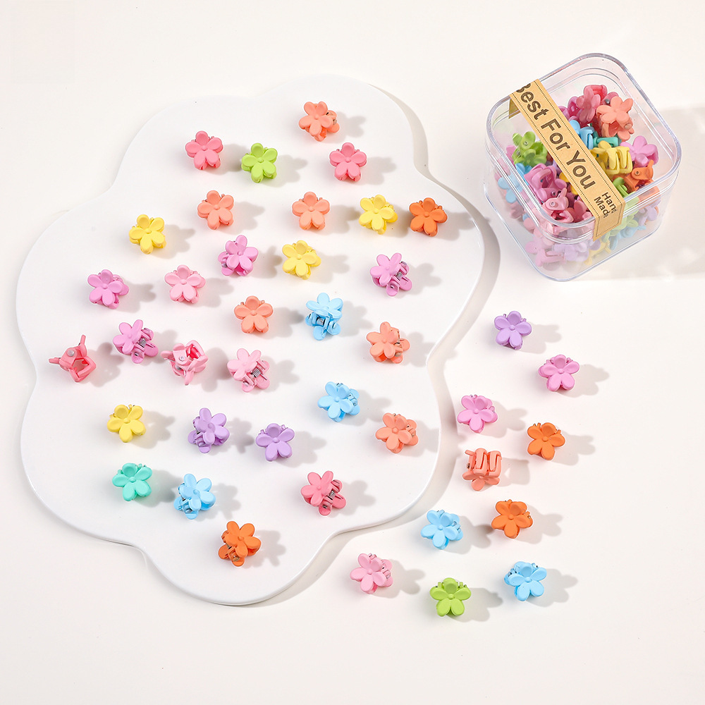 Set mini mollette per capelli colorate per trecce e frangetta_voghion.com