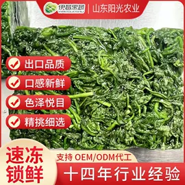 速冻果蔬类;冷冻蔬菜;叶菜类