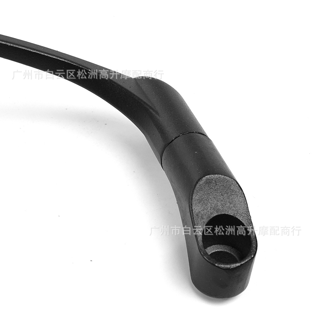 Motorcycle Modified Rearview Mirror, Large Mirror Surface, Retro Reflective Mirror, Universal Wide-Angle Rearview Mirror, Aluminum Alloy Reversing Mirror