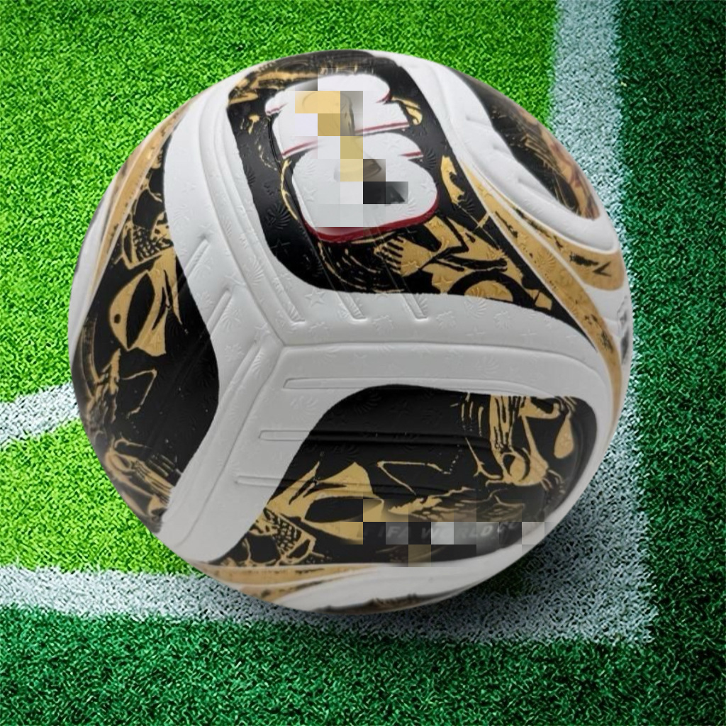 Copa del mundo 5 # 4 fútbol máquina de PVC coser Copa de Europa Copa América Liga de Campeones pegado pu fútbol al por mayor