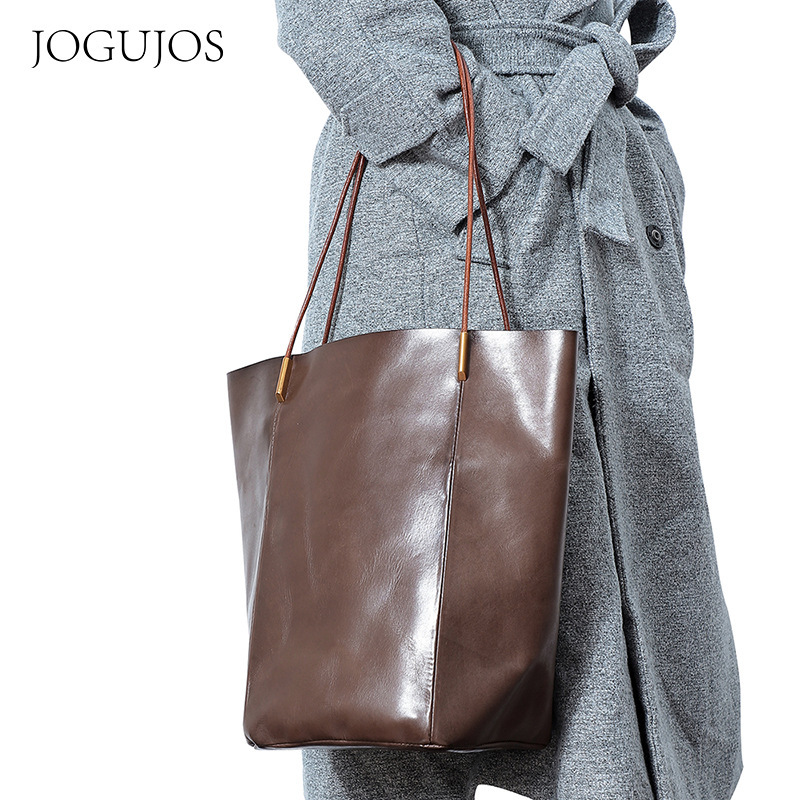 Jogujos New Leather Bag Large Capacity Women's Crossbody Bag Tote Bag Casual Versatile Women's Handbag Jogujos New Leather Bag Large Capacity Women's Crossbody Bag Tote Bag Casual Versatile Women's Handbag