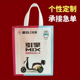无纺布外卖袋手提袋定做logo防油烧烤小龙虾炒饭快餐打包袋子定制