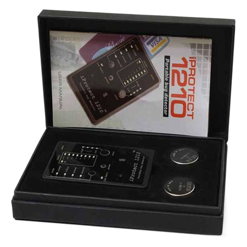 Детектор для защиты от прослушки, шпионажа и видеонаблюдения, устройство для отеля против подслушивания DAS PROTECT 1210