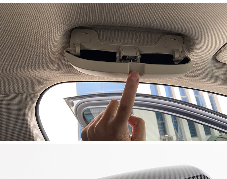 Suitable for Bmw Glasses Case, Car Glasses Case, Glasses Storage Box, 3 Series, 5 Series, 7 Series, X1X3, Universal