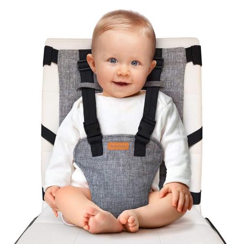 Adjustable child seat safety belt dining chair back strap anti-fall strap anti-fall baby safety belt