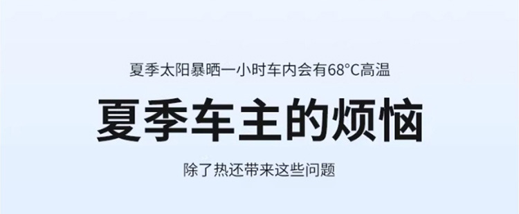 Cute Cartoon New Car Sunshade Curtain, Sun Protection and Heat Insulation Magnetic Sunshade Board, Window Glass Film