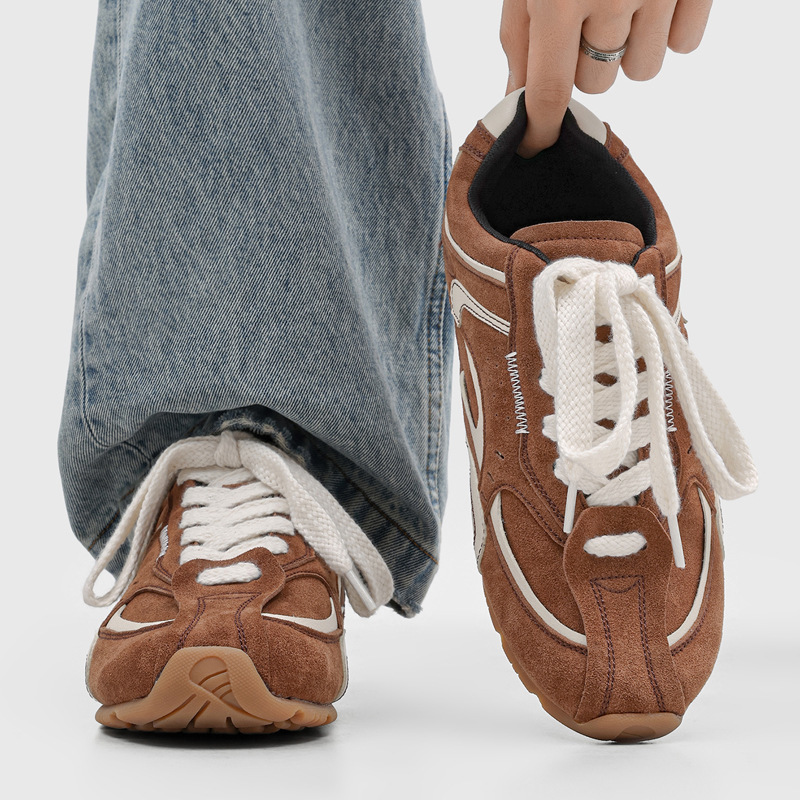 Spring and Autumn Retro German Training Shoes for Men 2026 New Breathable Versatile Casual Sneakers Flat Sole Racing Shoes 202789-J Spring and Autumn Retro German Training Shoes for Men 2026 New Breathable Versatile Casual Sneakers Flat Sole Racing Shoes 202789-J