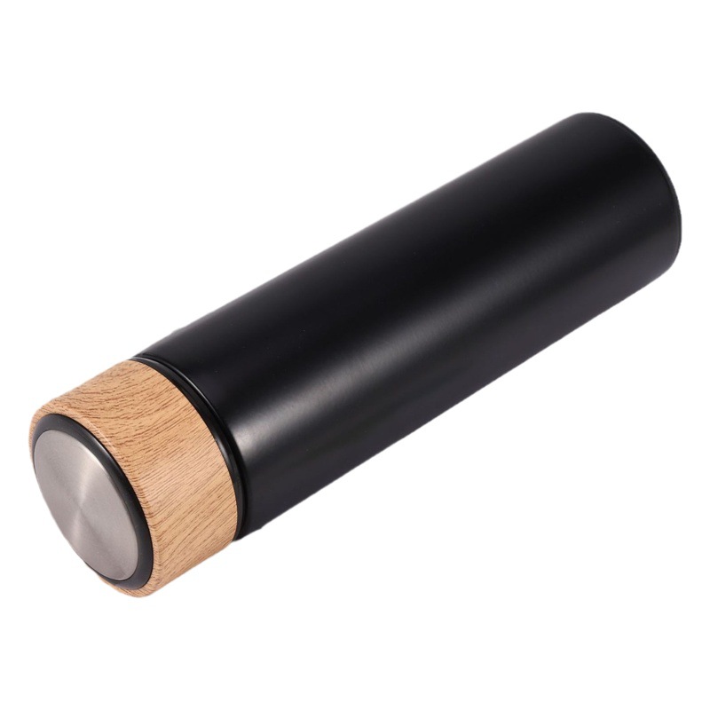 304 regalo de acero inoxidable aislado taza agua inteligente temperatura pantalla digital ventosa