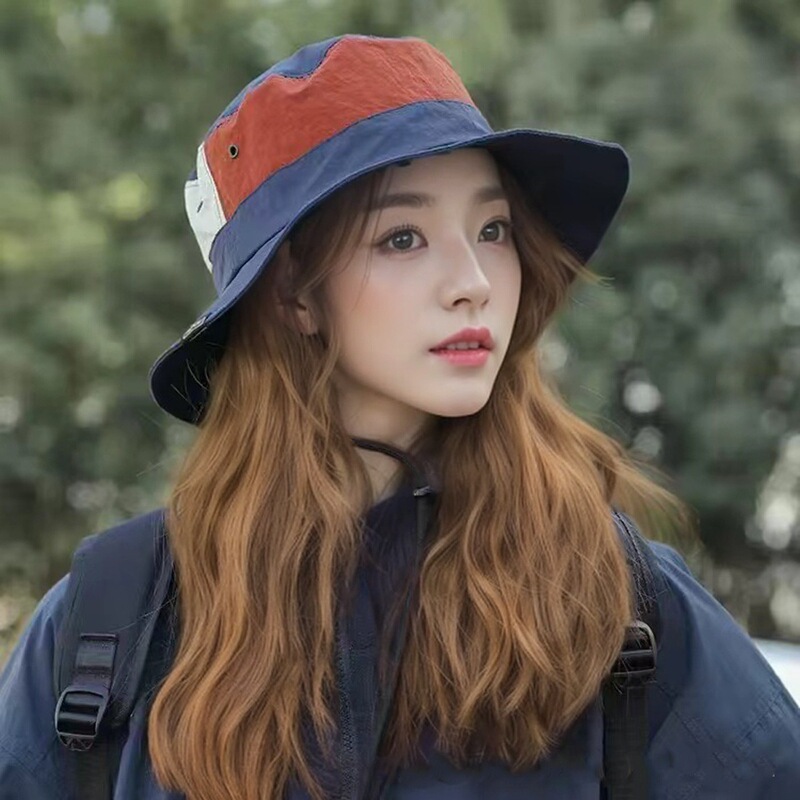 人気のアウトドアレトロフィッシャーマンハット、夏のハイキング、釣り、日焼け止めサンハット、登山、ウエスタンサンシェードカウボーイハット|undefined