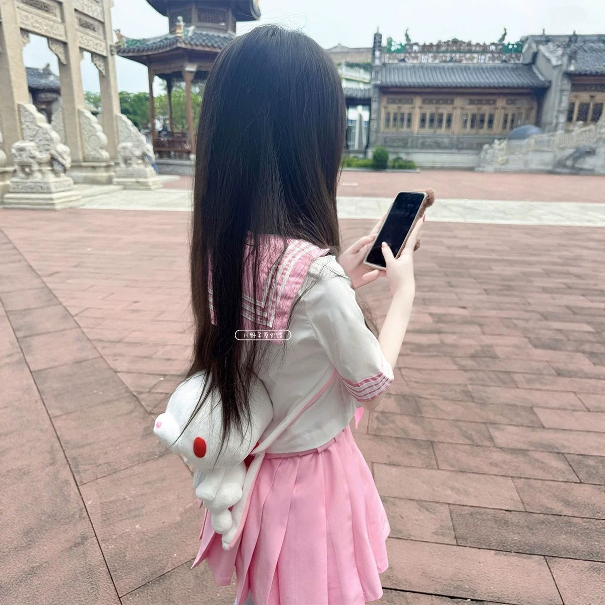 jk制服幼稚园软妹三本可爱水手服原创日系短袖学院风甜美少女套装