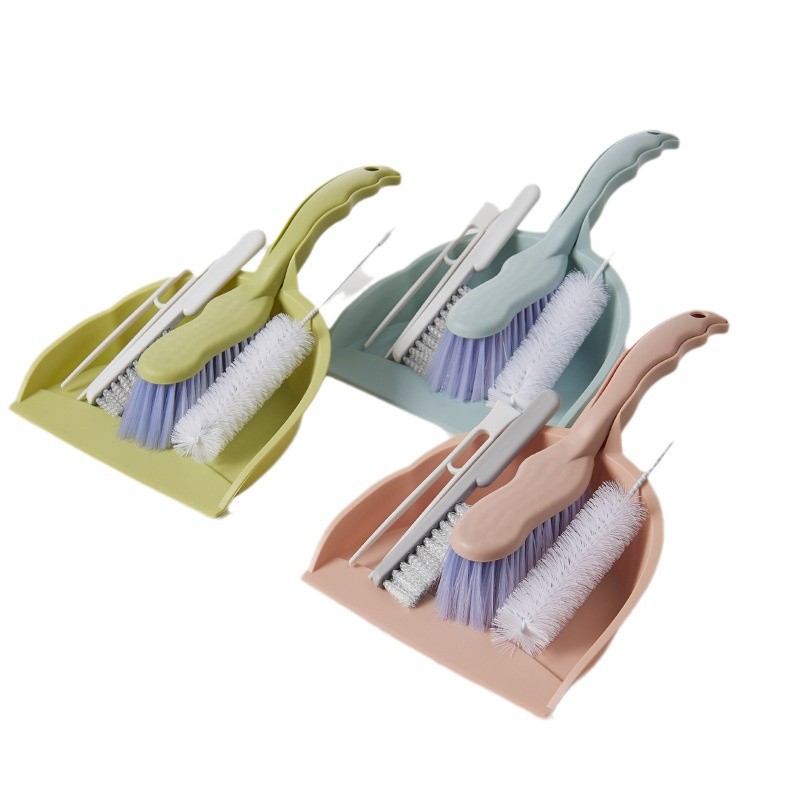 家庭用清潔セット大型デスクトップキーボードブラシクリップ隙間ブラシエアコンブラシ小掃除箕セット工場