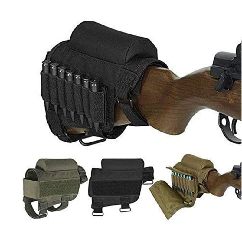 KOSIBATE outdoors tactics Bullet Bag enclosure 98K CS Army fans Two-in-one Bullet package Portable Butt of a rifle