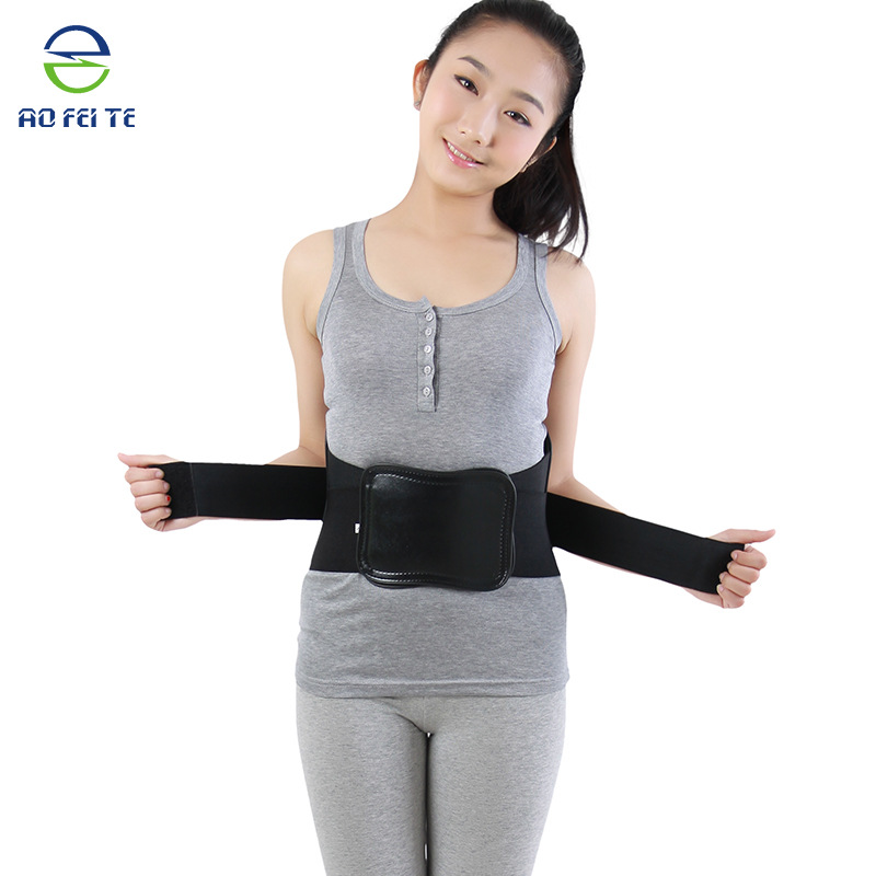 工廠批發(fā)托瑪琳運(yùn)動護(hù)腰帶保暖腰間盤鋼板磁石護(hù)腰帶保暖一件代發(fā)