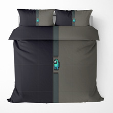 3D数码印花跨境游戏Among Us床上用品被套四件套亚马逊wish